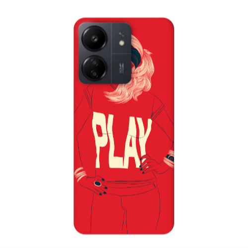 Xiaomi Redmi 13C Play Transparent Silicone TPU Θήκη