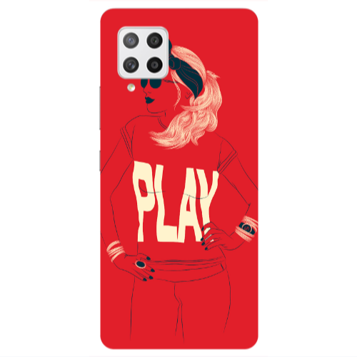 Samsung A42 5G Play Transparent Silicone TPU Θήκη