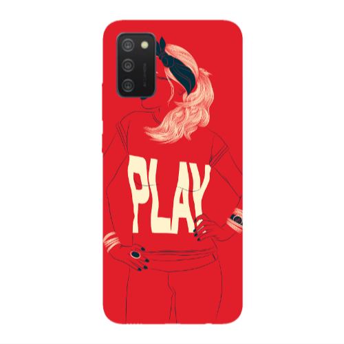 Samsung A02s Play Transparent Silicone TPU Θήκη