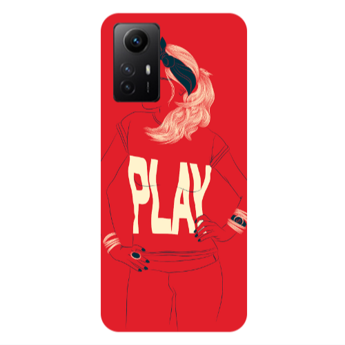 Xiaomi Redmi Note 12s Play Transparent Silicone TPU Θήκη