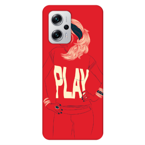 Xiaomi Poco X4 GT Play Transparent Silicone TPU Θήκη