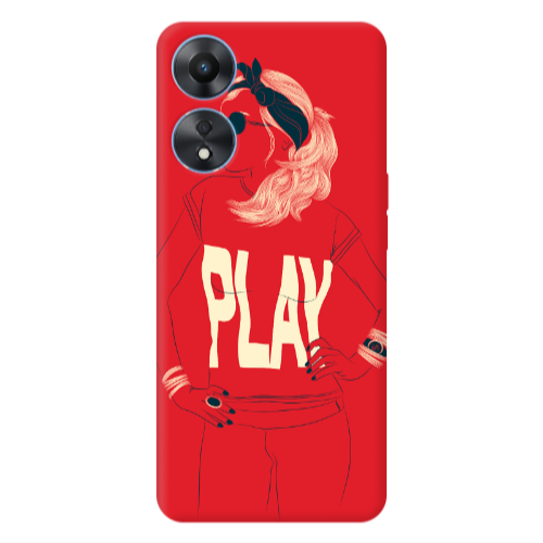 Oppo A 98 Play Transparent Silicone TPU Θήκη