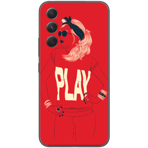Samsung Galaxy A25 Play Transparent Silicone TPU Θήκη