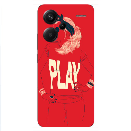 Xiaomi Redmi Note 13 Pro+ 5G  Play Transparent Silicone TPU Θήκη