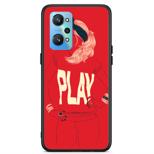 Realme Gt Neo 2 Play Black Glossy Θήκη