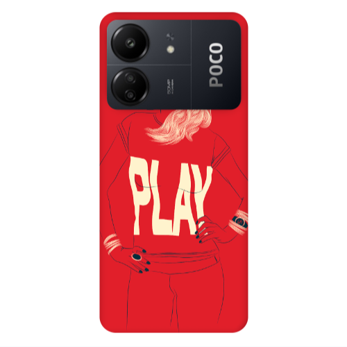 Xiaomi Poco C65 Play Transparent Silicone TPU Θήκη
