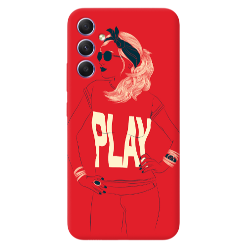 Samsung A16 Play Transparent Silicone TPU Θήκη