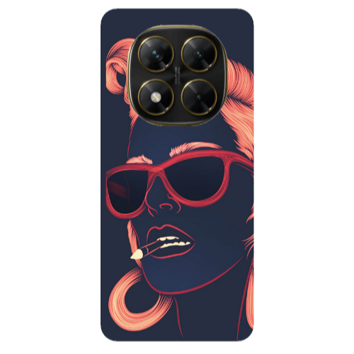 Xiaomi Poco X7 Girl retro Transparent Silicone TPU Θήκη