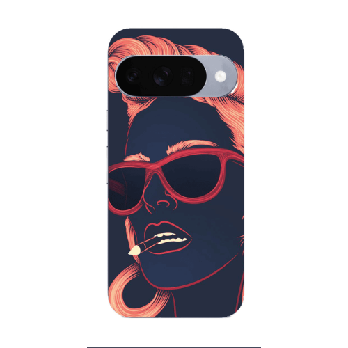 Google Pixel 10 Girl retro Transparent Silicone TPU Θήκη