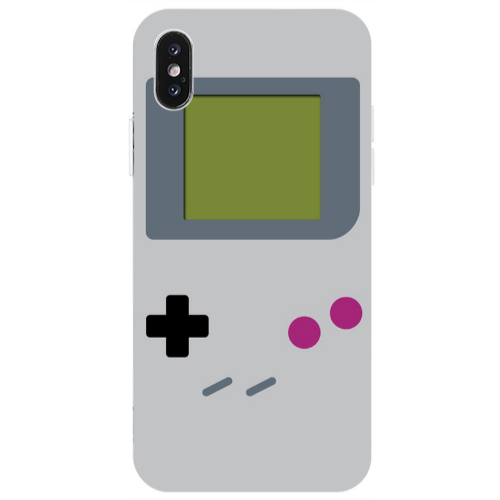 Apple iPhone Xs Max Tetris Transparent Silicone TPU Θήκη