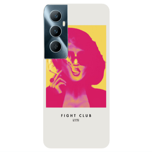 Realme C65 Fight club Transparent Silicone TPU Θήκη