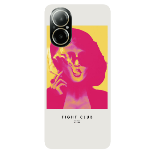 Realme C67 Fight club Transparent Silicone TPU Θήκη