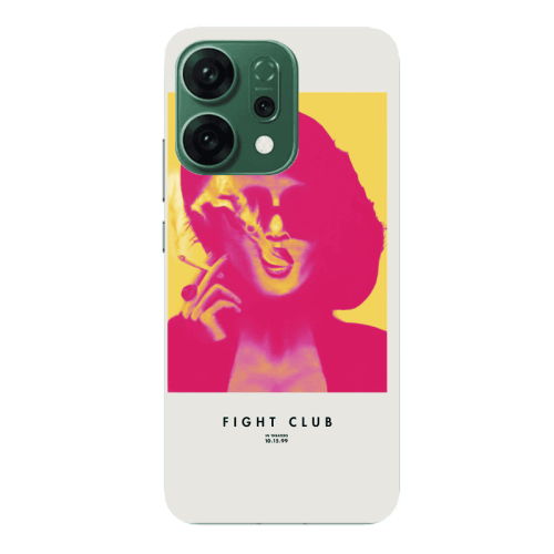 Oppo RENO 14 Fight club Transparent Silicone TPU Θήκη