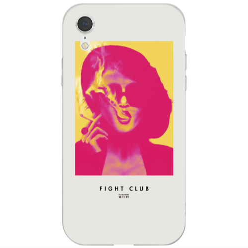 Apple iPhone Xr Fight club Transparent Silicone TPU Θήκη