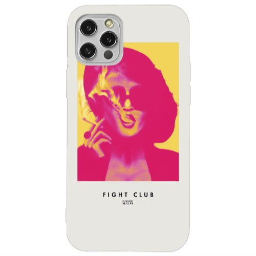 Apple iPhone 12 Pro Fight club Transparent Silicone TPU Θήκη