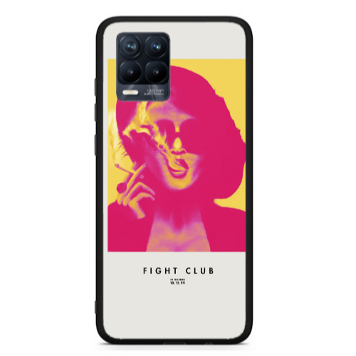 Realme 8  Fight club Black Glossy Θήκη