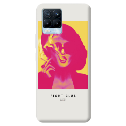 Realme 8 Pro Fight club Transparent Silicone TPU Θήκη