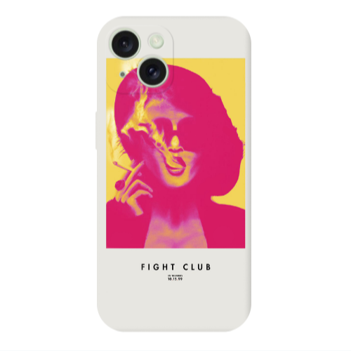 Apple iPhone 15 Fight club Transparent Silicone TPU Θήκη