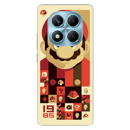 Xiaomi Redmi Note 14 Pro Super mario Transparent Silicone TPU Θήκη