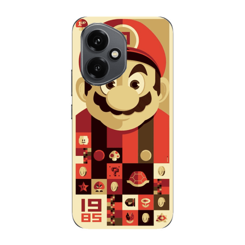 Honor Magic 400 Super mario Transparent Silicone TPU Θήκη
