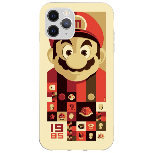 Apple iPhone 13 Pro Max Super mario Transparent Silicone TPU Θήκη