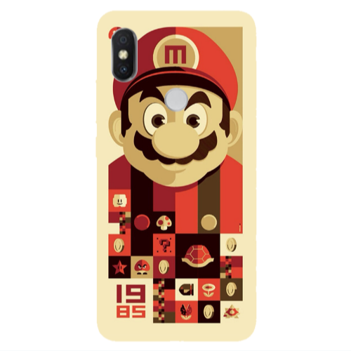 Xiaomi Redmi S2 Super mario Transparent Silicone TPU Θήκη