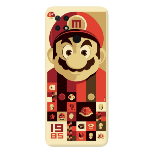 Xiaomi Poco C40 Super mario Transparent Silicone TPU Θήκη