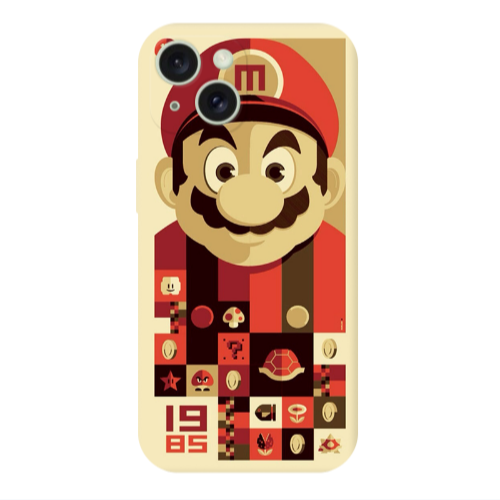 Apple iPhone 15 Plus Super mario Transparent Silicone TPU Θήκη