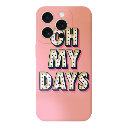 Apple Iphone 16 Pro Oh my days Transparent Silicone TPU Θήκη