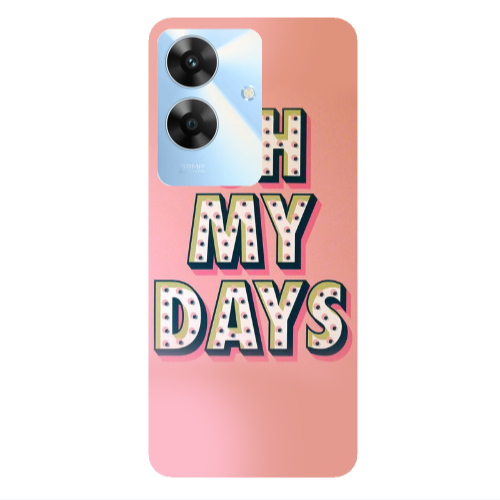 Realme Note 60 Oh my days Transparent Silicone TPU Θήκη