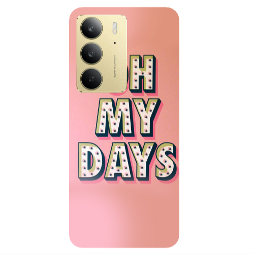 Realme C 75 Oh my days Transparent Silicone TPU Θήκη