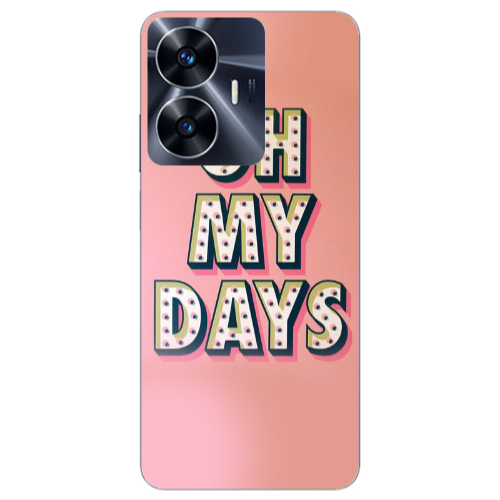 Realme Note 50 Oh my days Transparent Silicone TPU Θήκη
