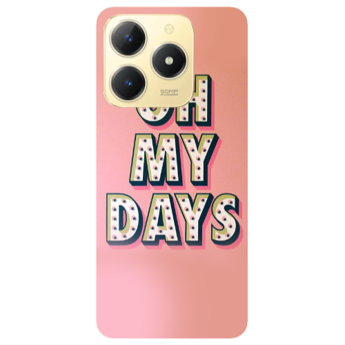 Realme C61 Oh my days Transparent Silicone TPU Θήκη