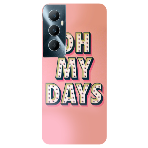 Realme C65 Oh my days Transparent Silicone TPU Θήκη