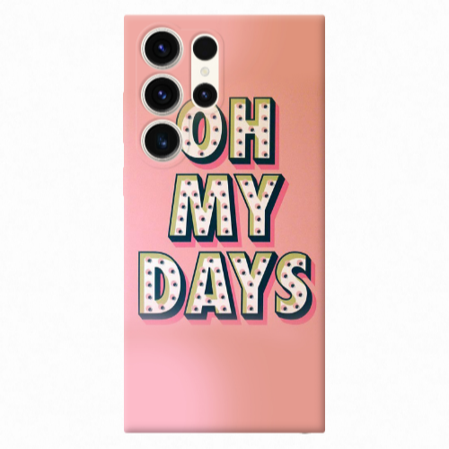 Samsung S25 Ultra Oh my days Transparent Silicone TPU Θήκη