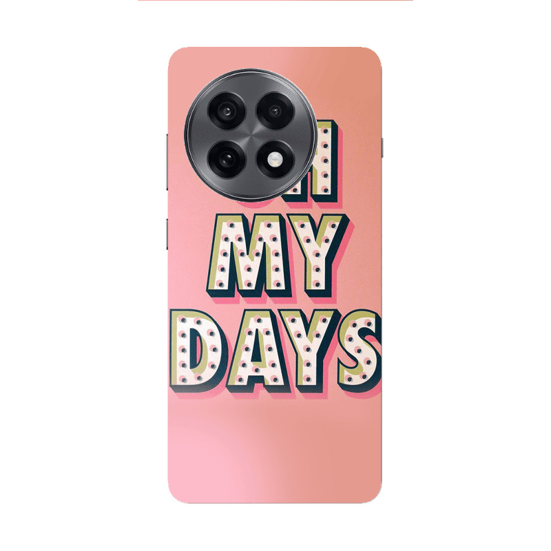 Oneplus 13 5G Oh my days Transparent Silicone TPU Θήκη