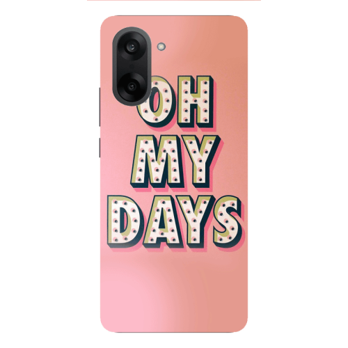 Oneplus Nord CE 5 Oh my days Transparent Silicone TPU Θήκη