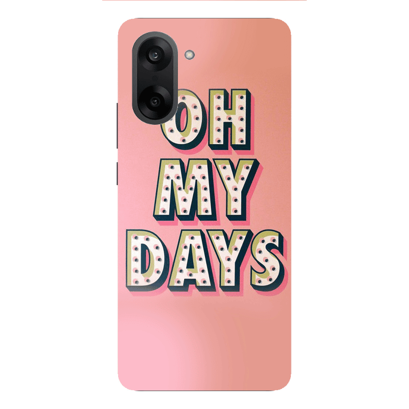 Oneplus Nord CE 5 Oh my days Transparent Silicone TPU Θήκη