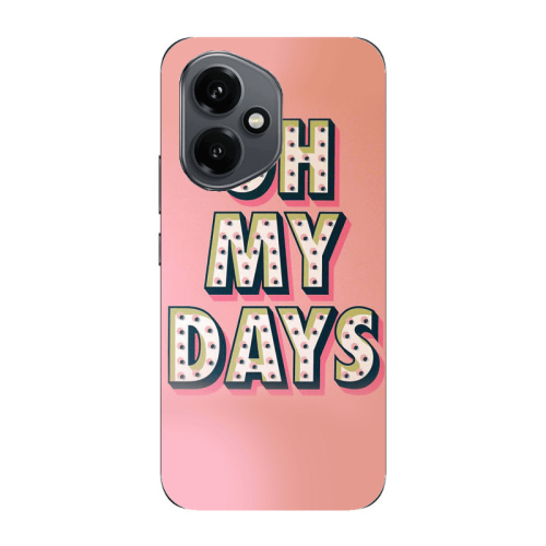 Honor Magic 400 Oh my days Transparent Silicone TPU Θήκη