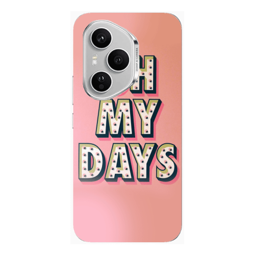 Honor Magic 400 Pro Oh my days Transparent Silicone TPU Θήκη