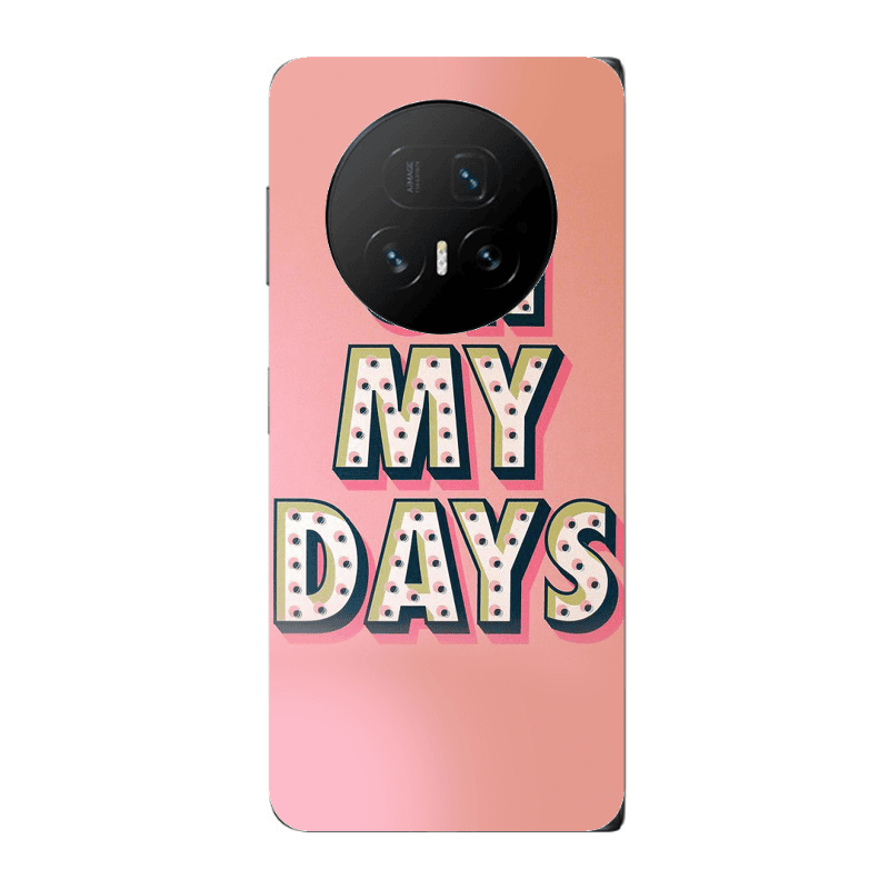 Honor Magic V5 Oh my days Transparent Silicone TPU Θήκη