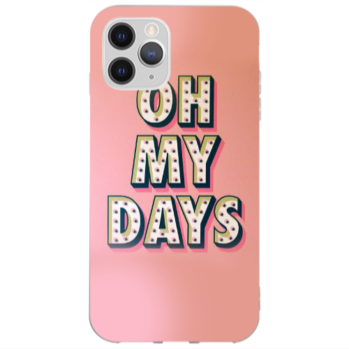 Apple iPhone 13 Pro Max Oh my days Transparent Silicone TPU Θήκη