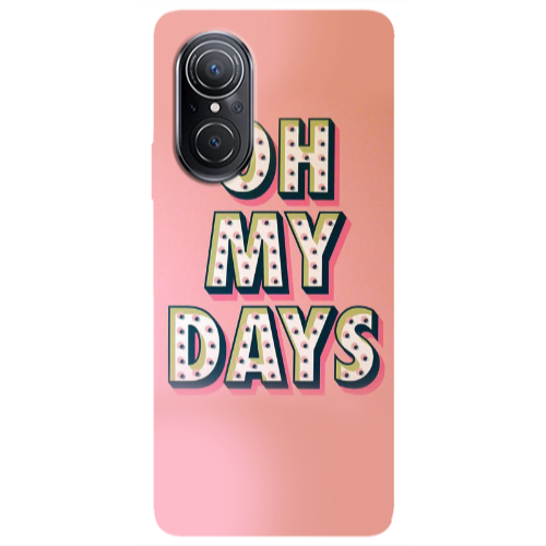 Huawei Nova 9 SE Oh my days Transparent Silicone TPU Θήκη
