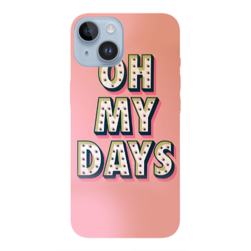 Apple iPhone 14 Plus Oh my days Transparent Silicone TPU Θήκη