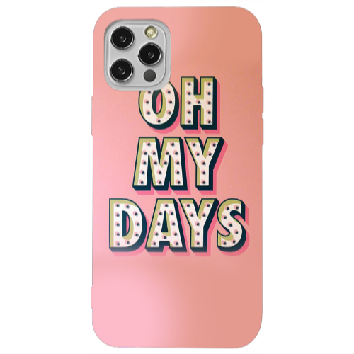 Apple iPhone 12 Pro Oh my days Transparent Silicone TPU Θήκη