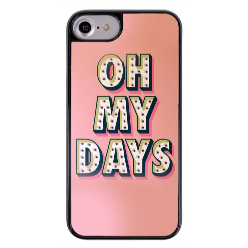 Apple iPhone 7 Oh my days Black Glossy Θήκη