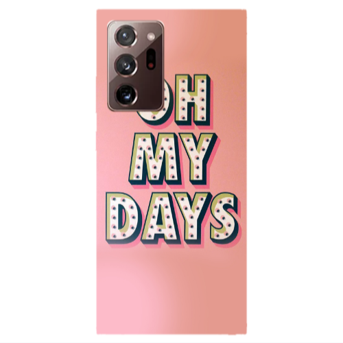 Samsung Note 20 Ultra Oh my days Transparent Silicone TPU Θήκη