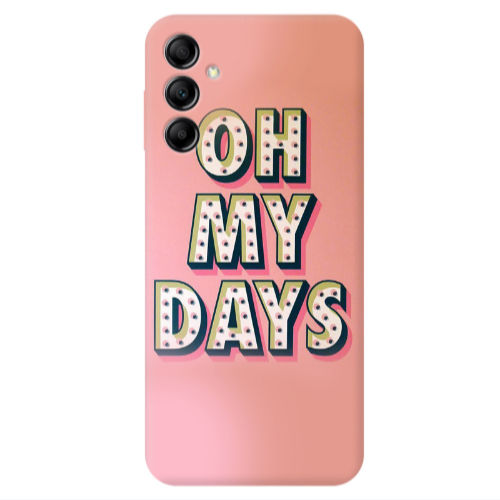Samsung A24 Oh my days Transparent Silicone TPU Θήκη