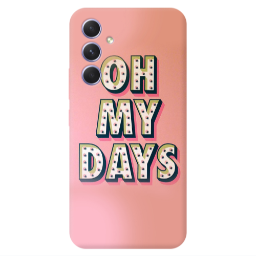 Samsung A54 Oh my days Transparent Silicone TPU Θήκη