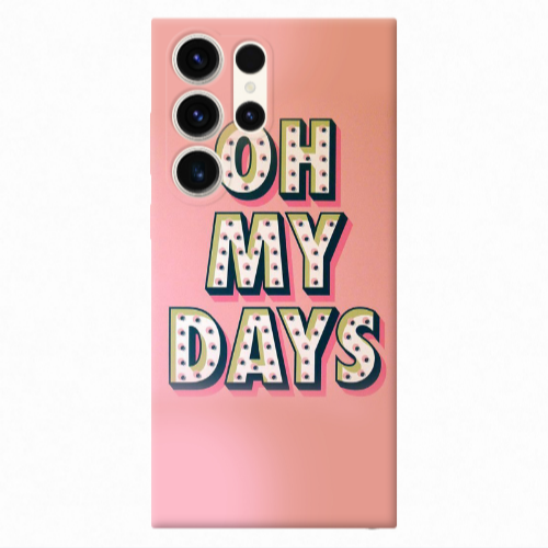 Samsung S23 Ultra Oh my days Transparent Silicone TPU Θήκη